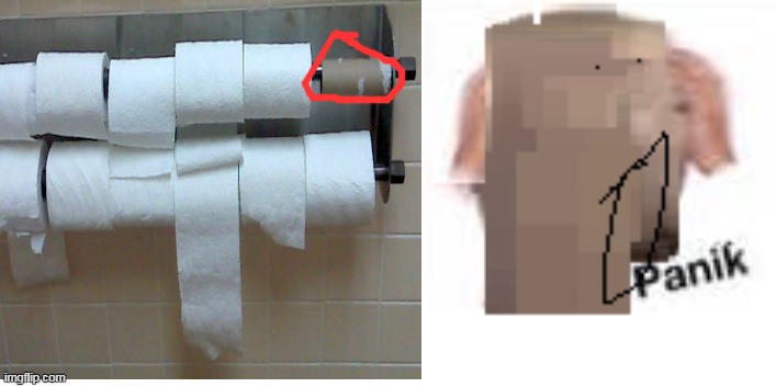 just 1 roll | image tagged in toilet paper panic,coronavirus | made w/ Imgflip meme maker