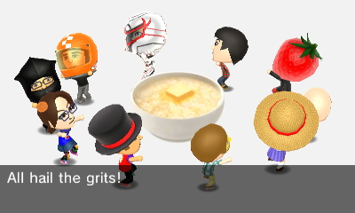 All hail the grits Blank Meme Template