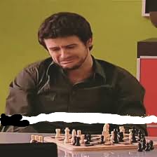 High Quality bad luck chess player Blank Meme Template
