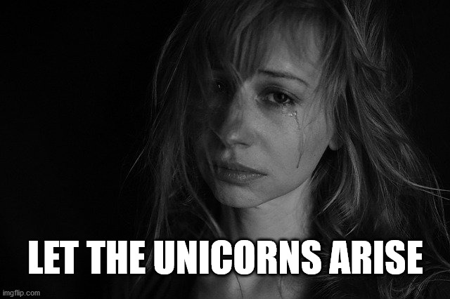 Let the X do the Y | LET THE UNICORNS ARISE | image tagged in let the x do the y | made w/ Imgflip meme maker