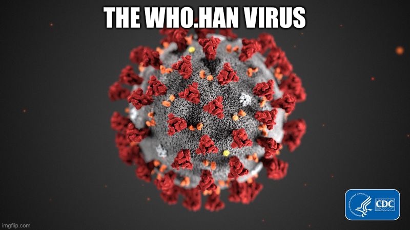 Covid 19 | THE WHO.HAN VIRUS | image tagged in covid 19 | made w/ Imgflip meme maker