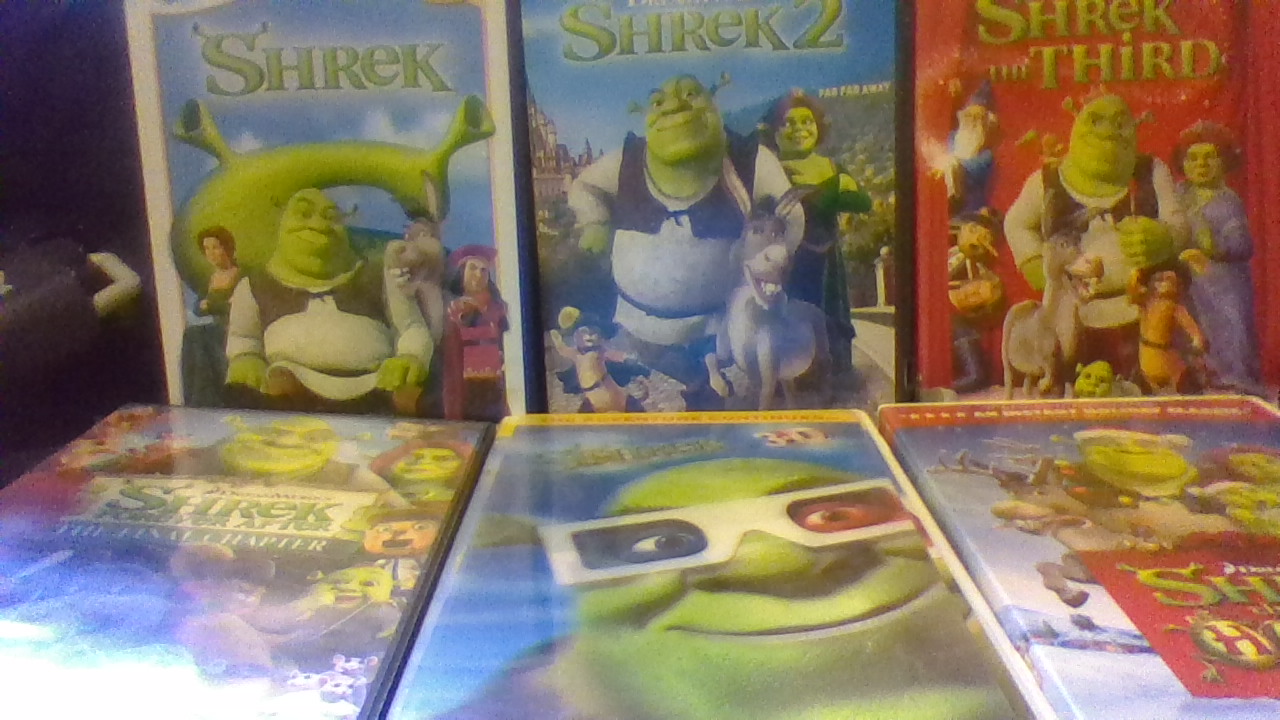 High Quality All The Shreks Blank Meme Template