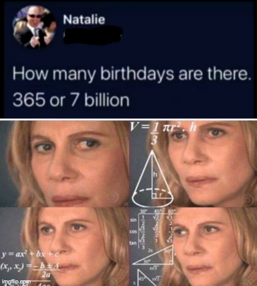 math thinking lady Memes & GIFs - Imgflip