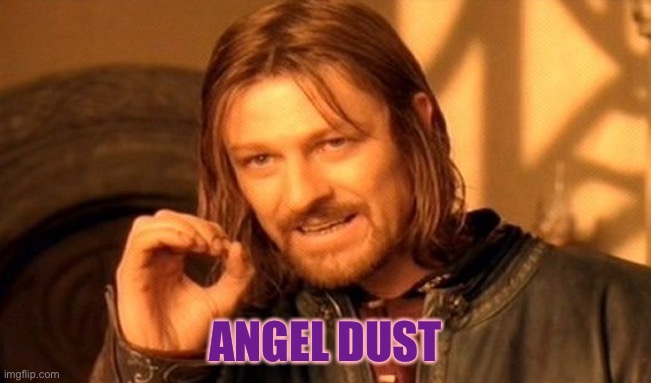 One Does Not Simply Meme | ANGEL DUST | image tagged in memes,one does not simply | made w/ Imgflip meme maker