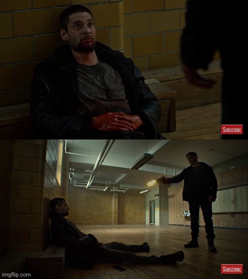 Punisher interrupts Billy | image tagged in funny,punisher,billy,interruption | made w/ Imgflip meme maker