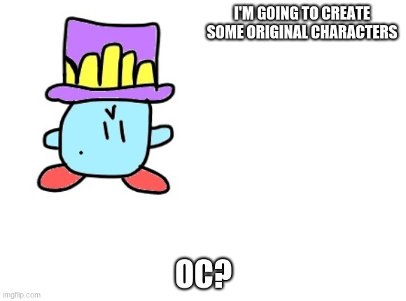This is not, OC- DOCI | I'M GOING TO CREATE SOME ORIGINAL CHARACTERS; OC? | image tagged in oc,pun,bad pun | made w/ Imgflip meme maker