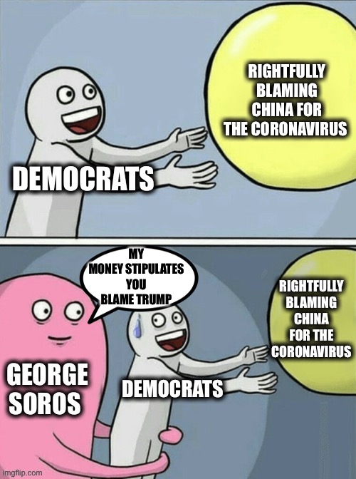 Image ged In Running Away Balloon Memes George Soros Democrats Election Imgflip