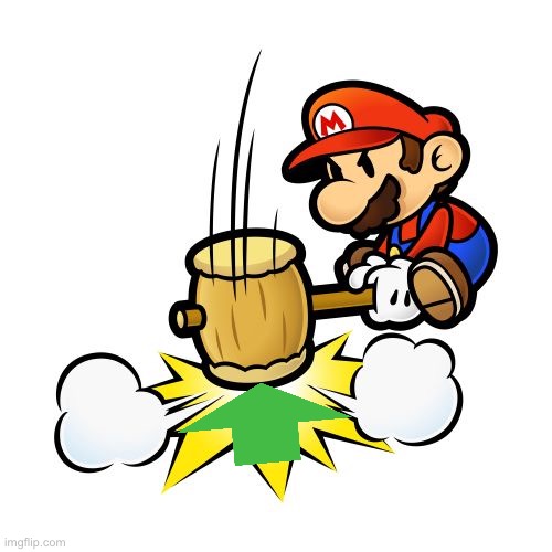 Mario Hammer Smash Meme | image tagged in memes,mario hammer smash | made w/ Imgflip meme maker