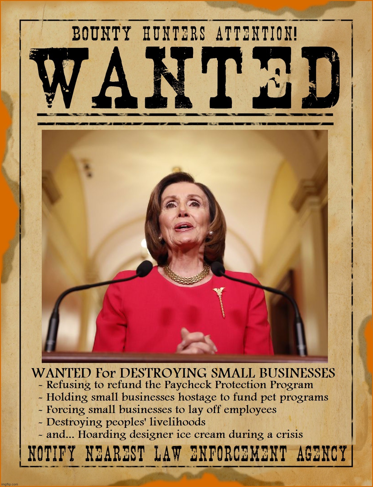 She's ruined peoples' lives over partisan politics.  She needs to be OUT, as soon as possible.  Wake up people of SF!!! | image tagged in pelosi traitor,nancy pelosi wtf,pelosi has to go,wake up people of sf | made w/ Imgflip meme maker