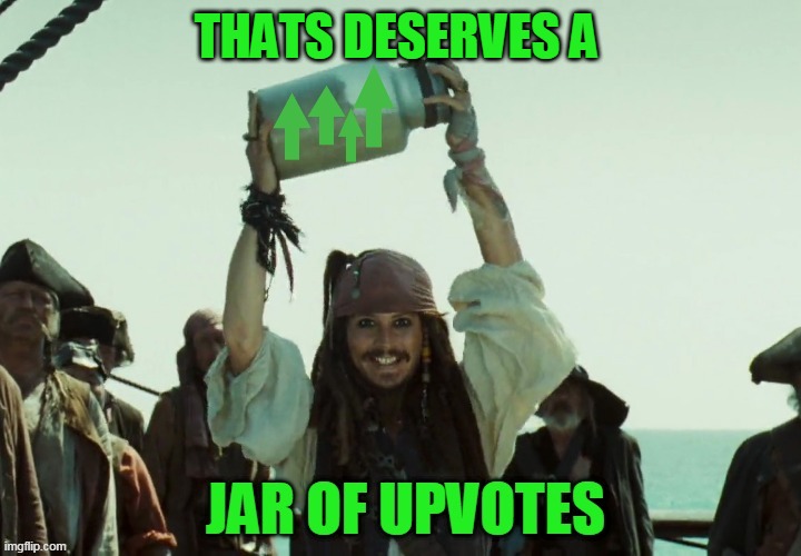 JAR OF UP VOTES | THATS DESERVES A | image tagged in jar of up votes | made w/ Imgflip meme maker