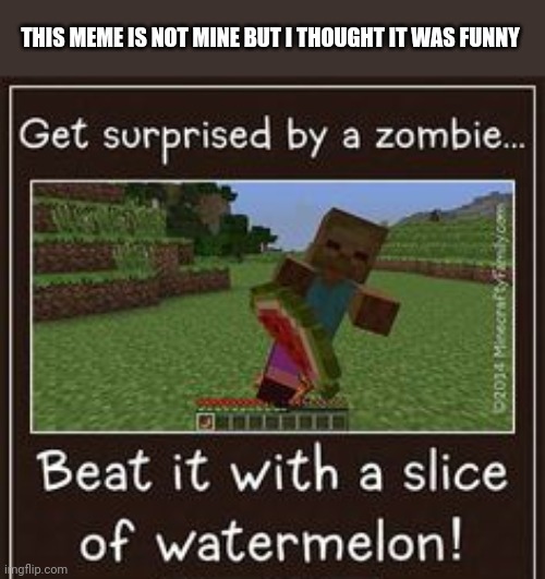 THIS MEME IS NOT MINE BUT I THOUGHT IT WAS FUNNY | made w/ Imgflip meme maker
