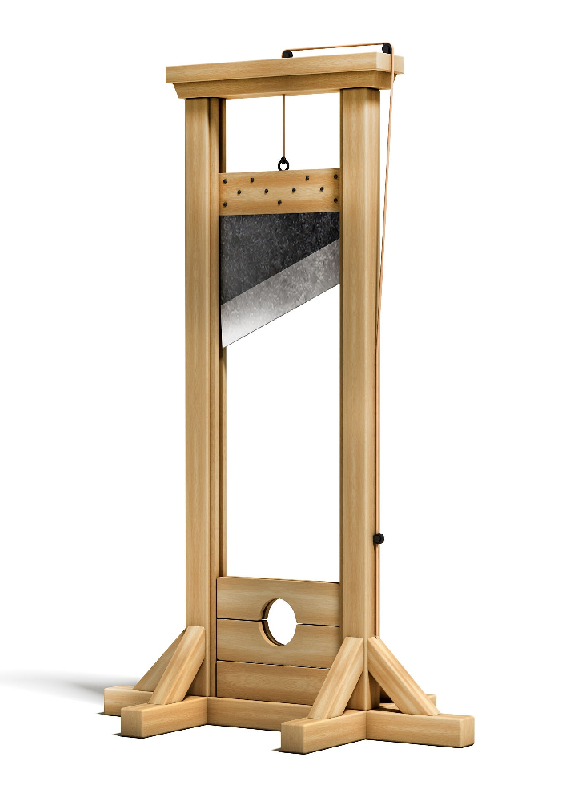 High Quality Guillotine Blank Meme Template