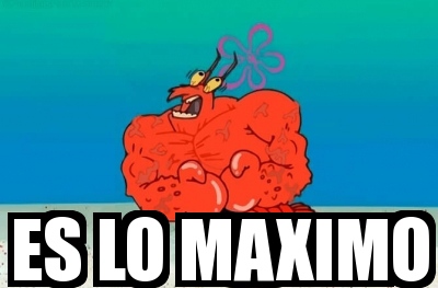 High Quality Langosta máximo Blank Meme Template