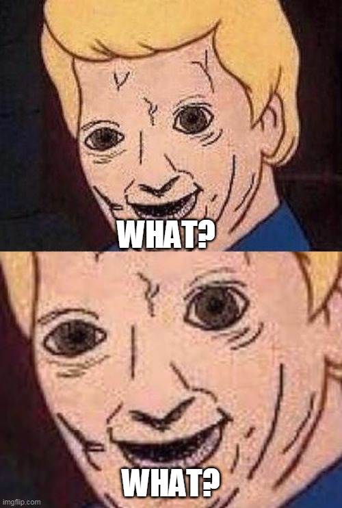 when you don't hear someone correctly |  WHAT? WHAT? | image tagged in shaggy thuis isnt weed,shaggy this isnt weed fred scooby doo | made w/ Imgflip meme maker