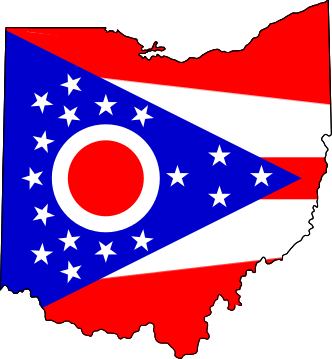 Ohio Flag Map Bernie Ballot Vote Voting 4_28_2020 Meme Template