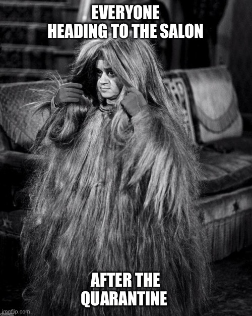 EVERYONE HEADING TO THE SALON; AFTER THE QUARANTINE | image tagged in quarantine | made w/ Imgflip meme maker