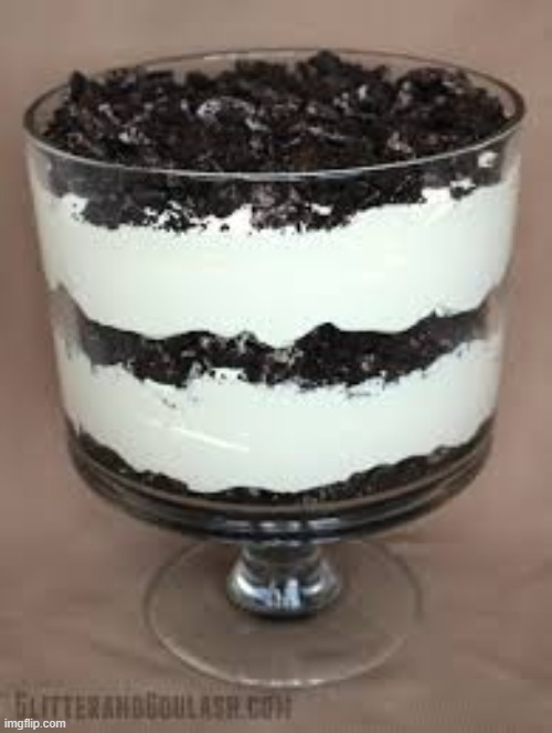 Oreo Cookie Trifle | made w/ Imgflip meme maker