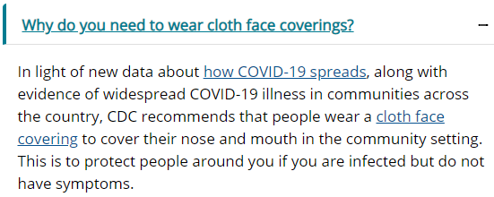 CDC: Masks keep you from infecting others Blank Meme Template