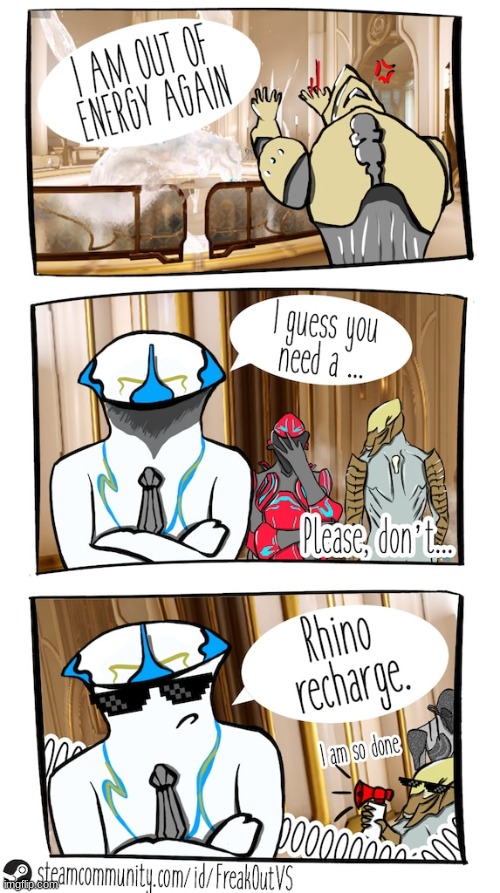 Frost moments | image tagged in warframe,funny comics | made w/ Imgflip meme maker