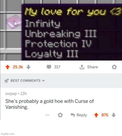 Curse of vanishing gold hoe | image tagged in curse of vanishing,gold hoe,reddit | made w/ Imgflip meme maker
