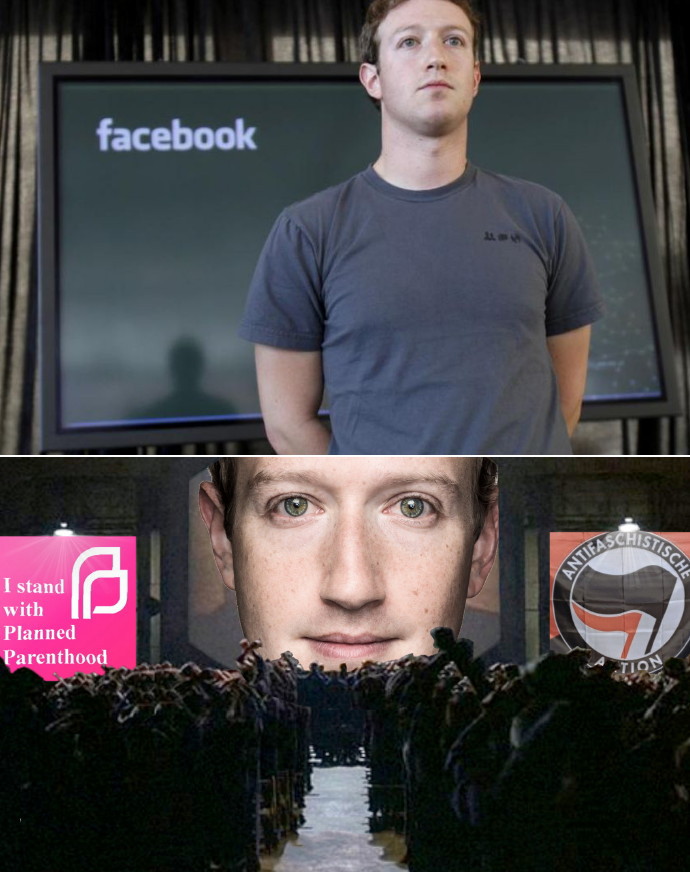 Zuckerberg Big Brother Blank Meme Template
