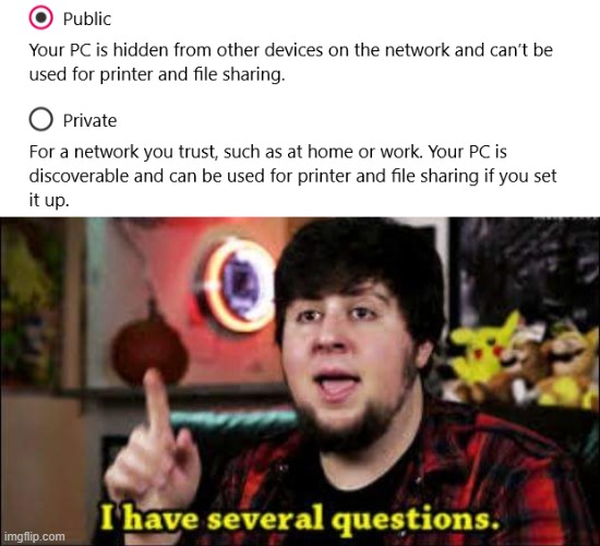 The irony | image tagged in i have several questions | made w/ Imgflip meme maker