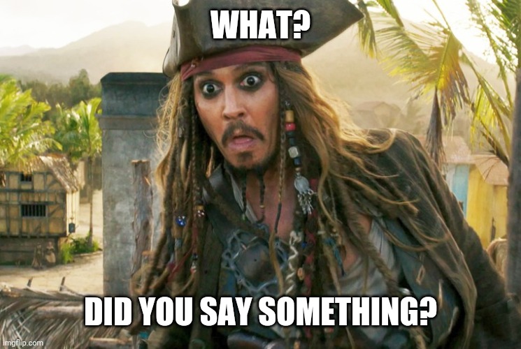JACK WTF | WHAT? DID YOU SAY SOMETHING? | image tagged in jack wtf | made w/ Imgflip meme maker