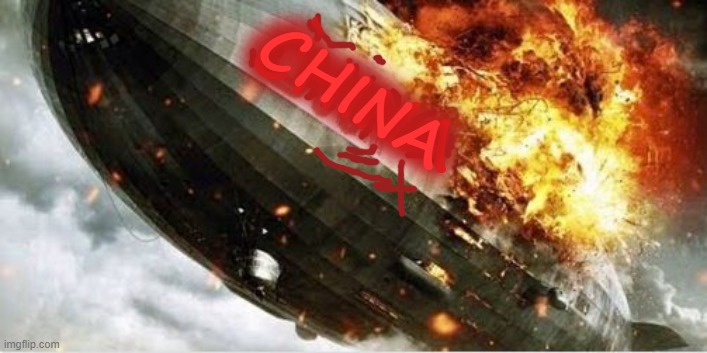 CNN Blimp | CHINA; CHINA | image tagged in cnn blimp | made w/ Imgflip meme maker