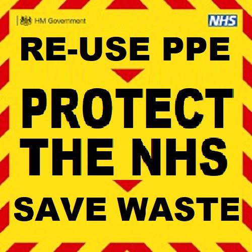 Protect the NHS PPE Blank Meme Template