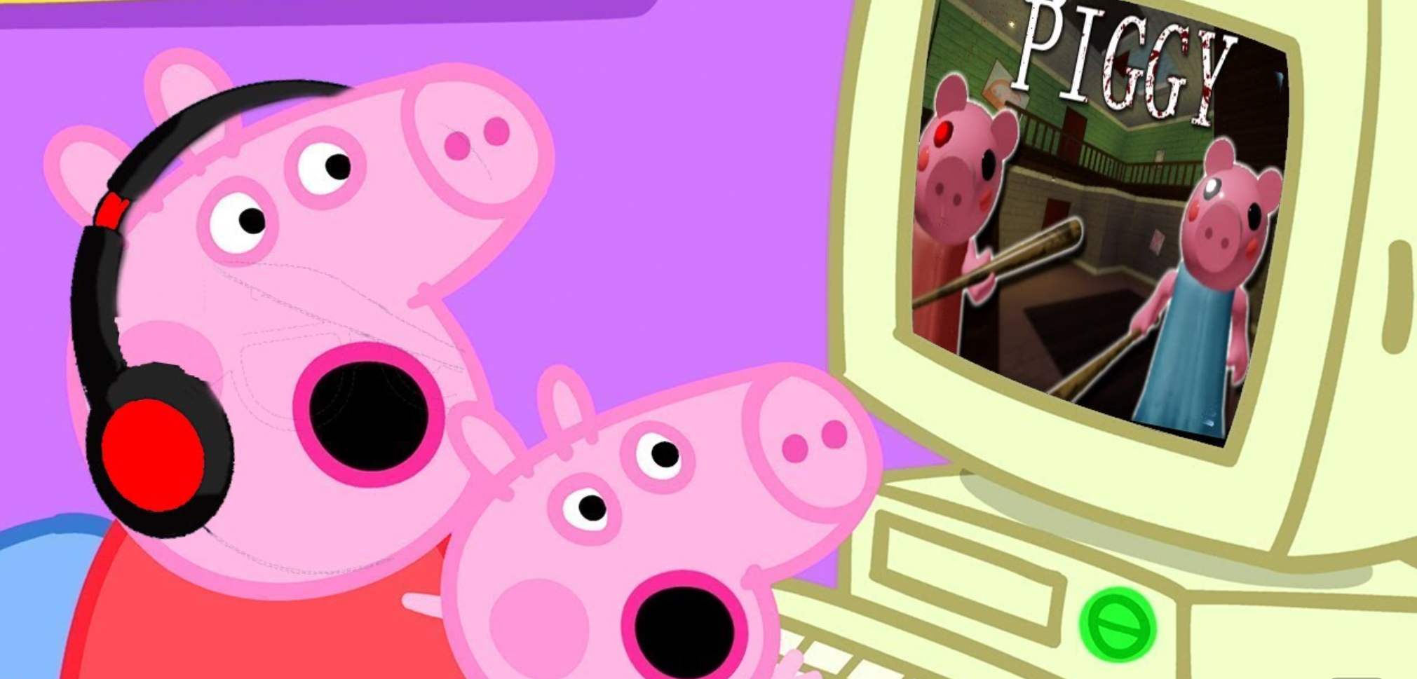 Peppa_playz plays piggy Blank Meme Template