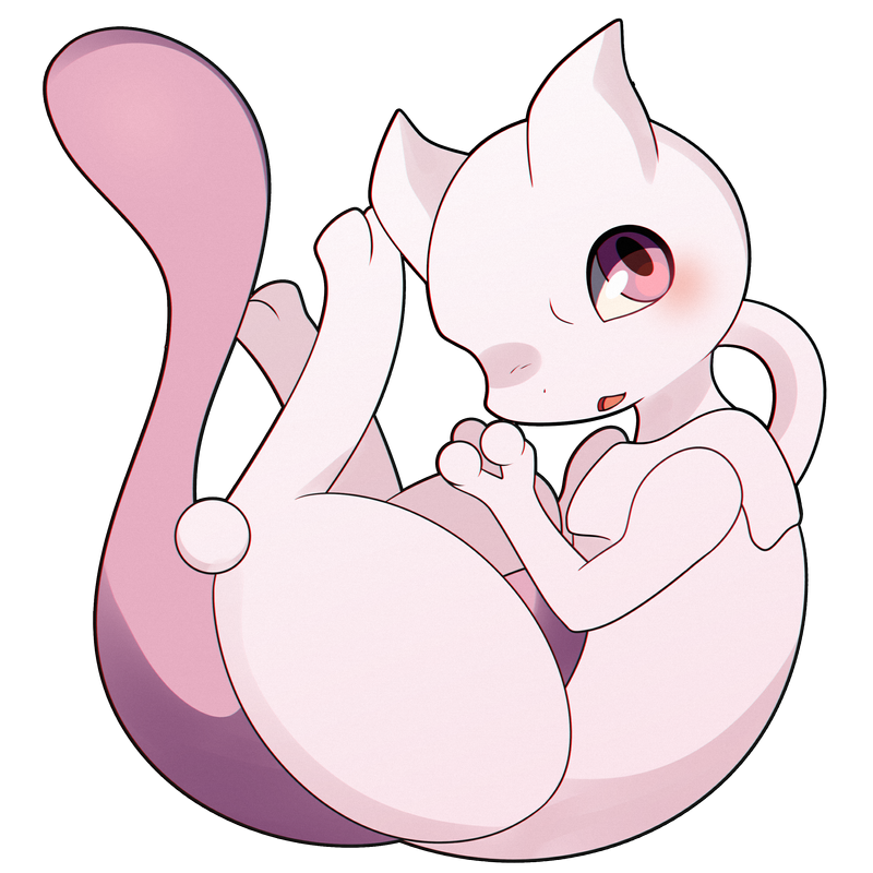 High Quality kawaii mewtwo Blank Meme Template