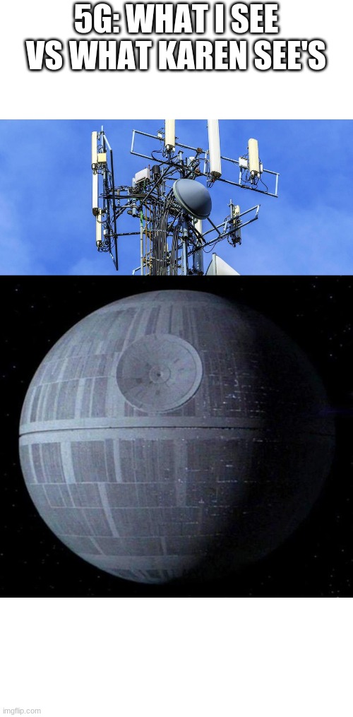 Image tagged in death star,cell tower - Imgflip