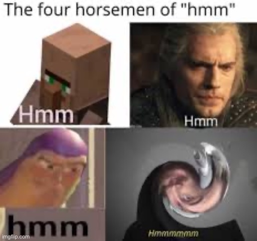 The four horsemen | image tagged in the four horsemen | made w/ Imgflip meme maker