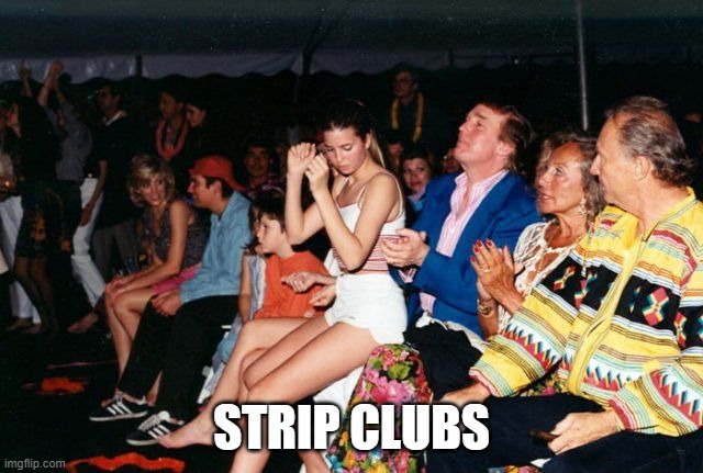 Ivanka Trump Lapdance | STRIP CLUBS | image tagged in ivanka trump lapdance | made w/ Imgflip meme maker