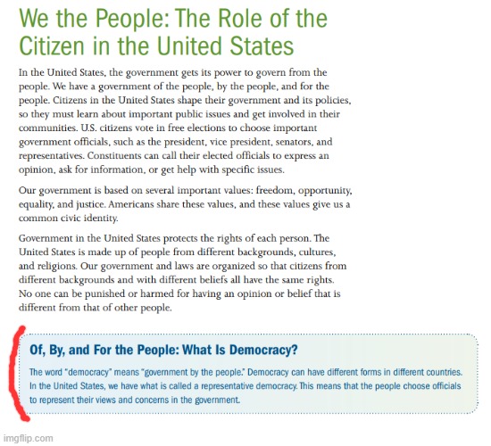 Democracy We the people | image tagged in democracy we the people | made w/ Imgflip meme maker