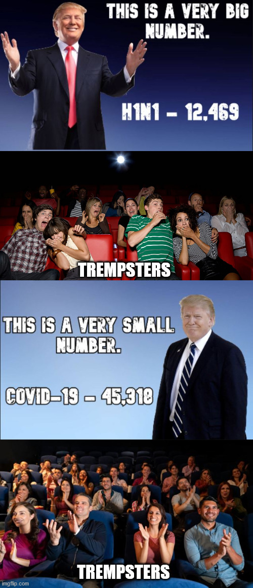 Trump math | TREMPSTERS; TREMPSTERS | image tagged in original meme,donald trump,dump trump,election 2020,sheeple,trump lies | made w/ Imgflip meme maker