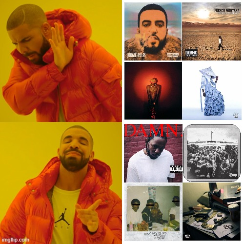 Drake Meme Kendrick Lamar