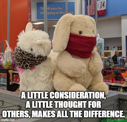 COVID 19 | A LITTLE CONSIDERATION, A LITTLE THOUGHT FOR OTHERS, MAKES ALL THE DIFFERENCE. | image tagged in covid 19 | made w/ Imgflip meme maker