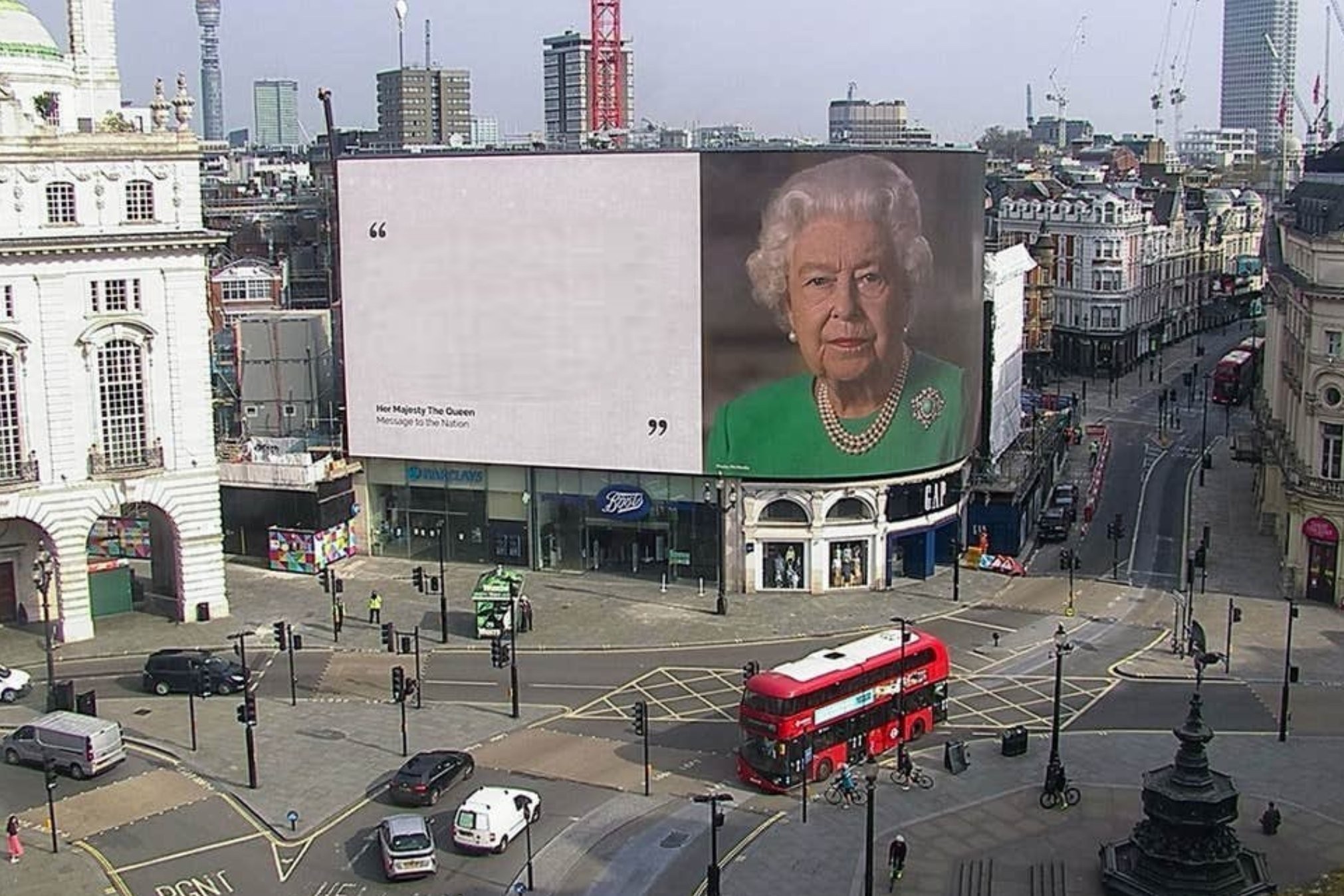 Message from the Queen Blank Meme Template