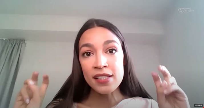 Quotation marks AOC Blank Meme Template