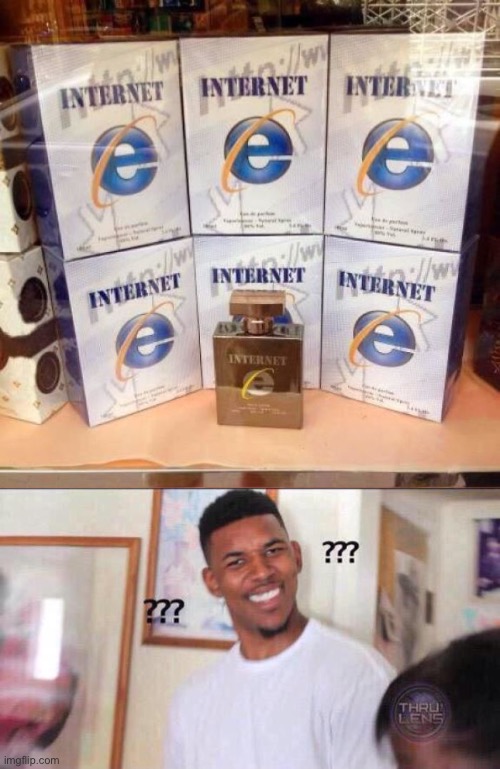 Wonder how that smells... | image tagged in black guy confused | made w/ Imgflip meme maker