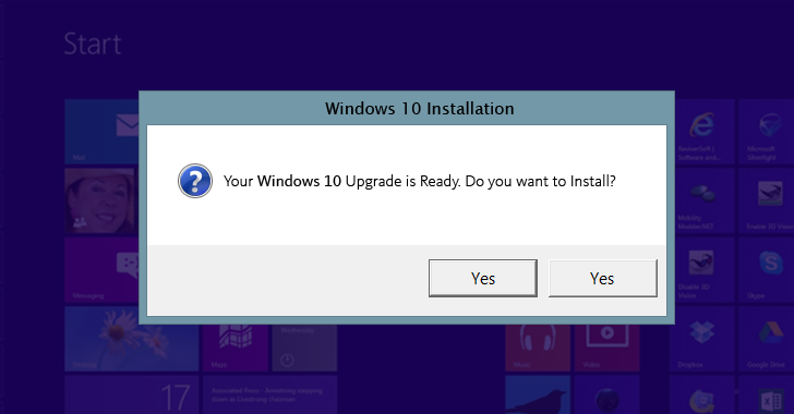 High Quality Windows 10 Nagware Blank Meme Template