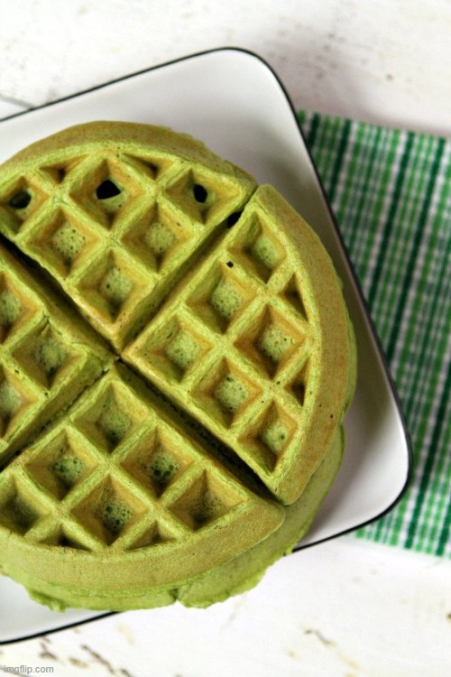 Green Smoothie Waffle [oh gosh] | made w/ Imgflip meme maker