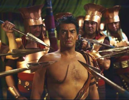 Victor Mature  -  Samson Blank Meme Template