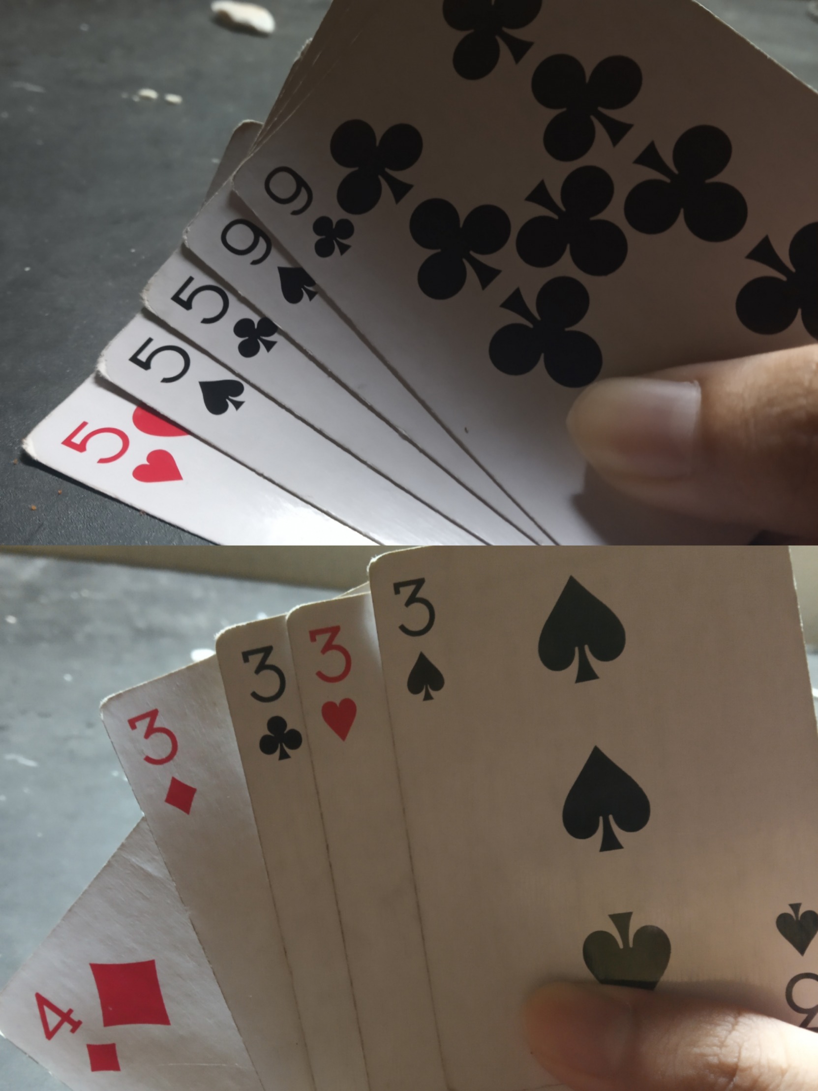 playing card Blank Meme Template