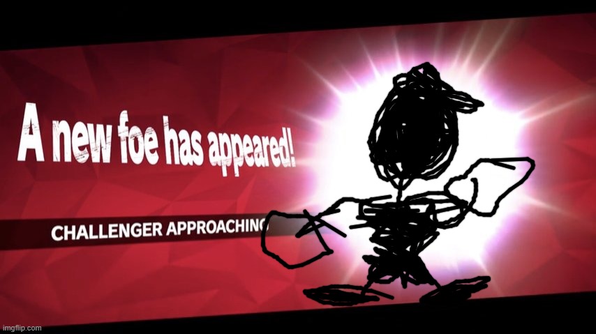 aw yeah ultimate boi | image tagged in challenger approaching,super smash bros,ocs,ultimate boi | made w/ Imgflip meme maker
