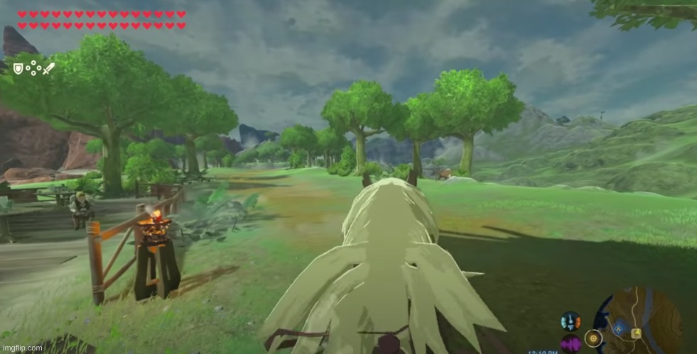 Breath of The Wild in first person | made w/ Imgflip meme maker