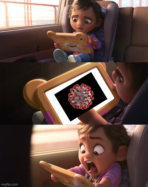 Covid-19 scares little people | image tagged in wreck it ralph 2 | made w/ Imgflip meme maker