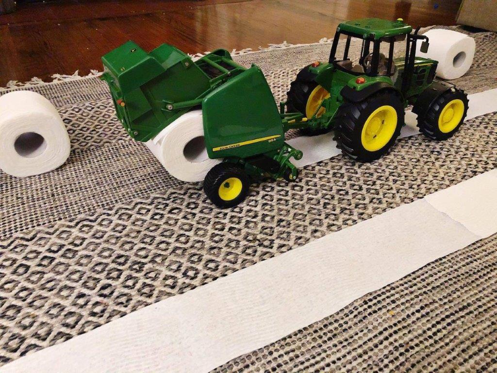 Deere tractor Blank Meme Template