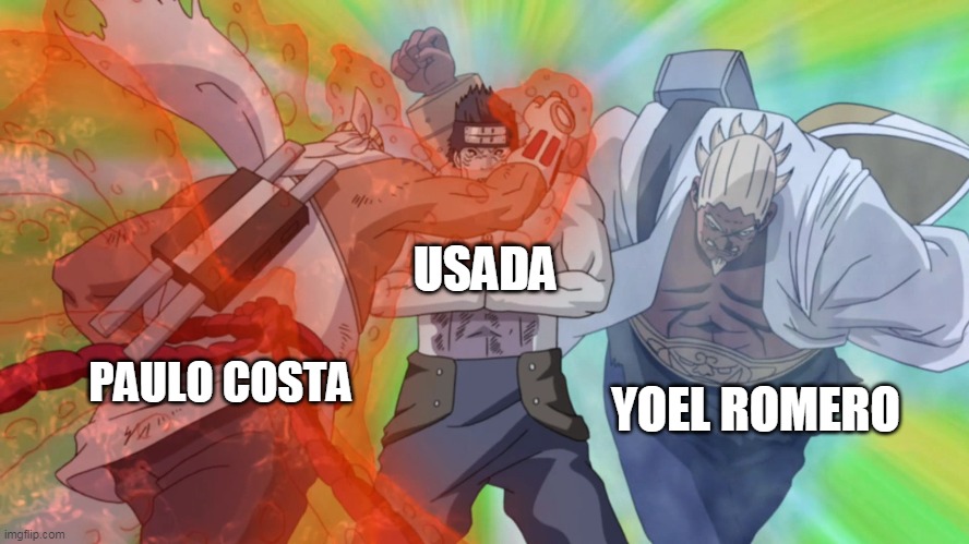 USADA; YOEL ROMERO; PAULO COSTA | made w/ Imgflip meme maker